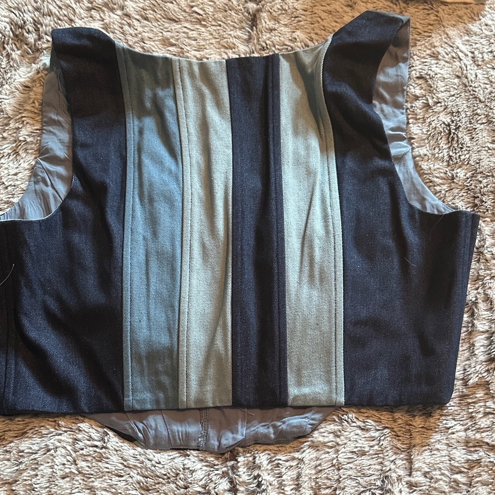 Altar’d State denim corset - Picture 5 of 5